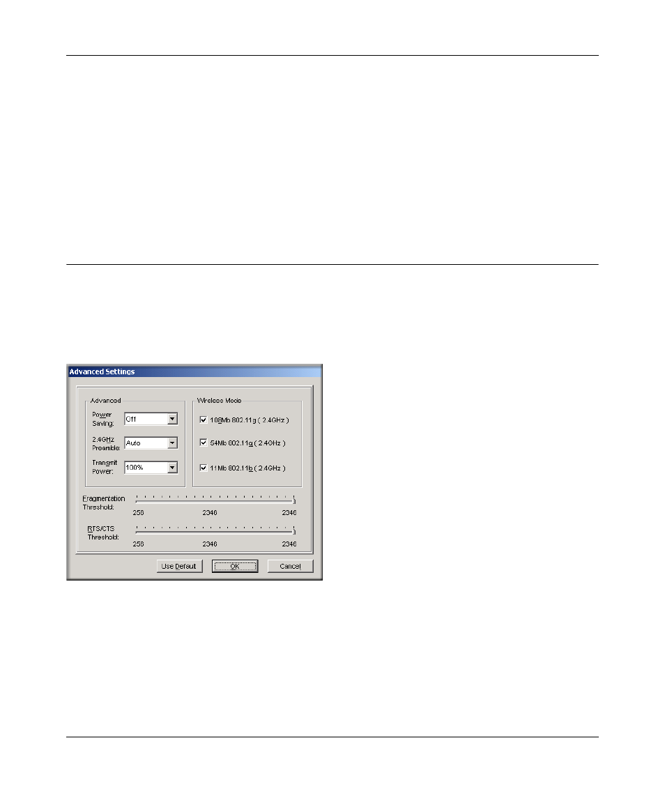 Advanced settings page | NETGEAR WPN311 User Manual | Page 43 / 87