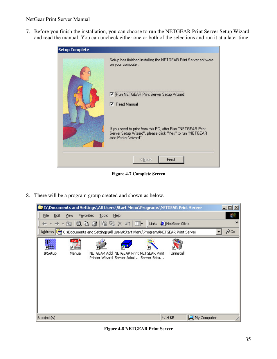 NETGEAR PS100 User Manual | Page 44 / 142