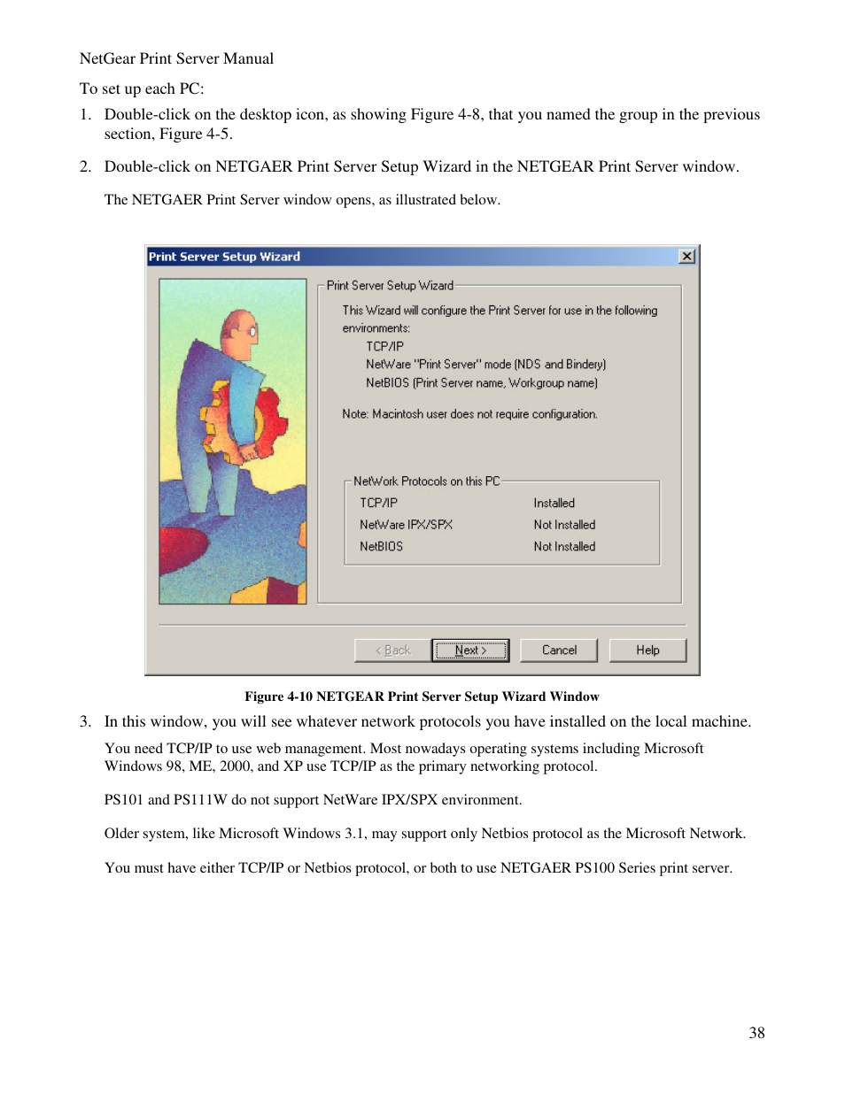 NETGEAR PS100 User Manual | Page 47 / 142