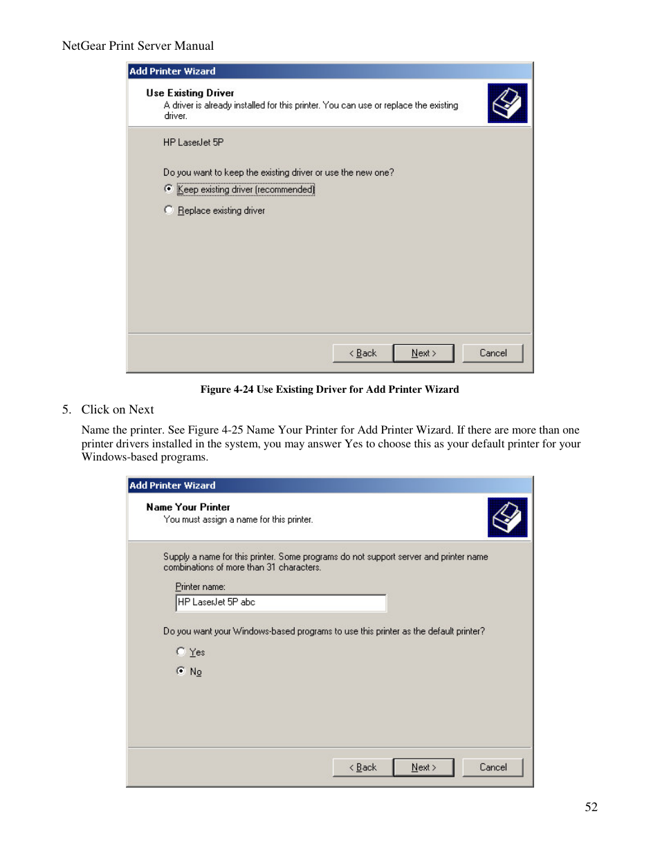 NETGEAR PS100 User Manual | Page 61 / 142