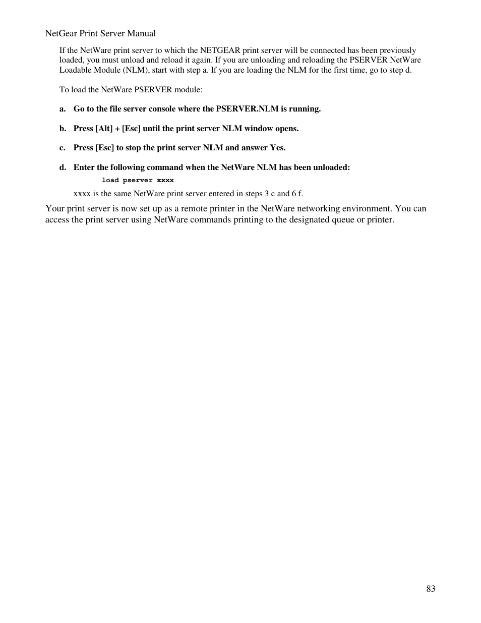 NETGEAR PS100 User Manual | Page 92 / 142