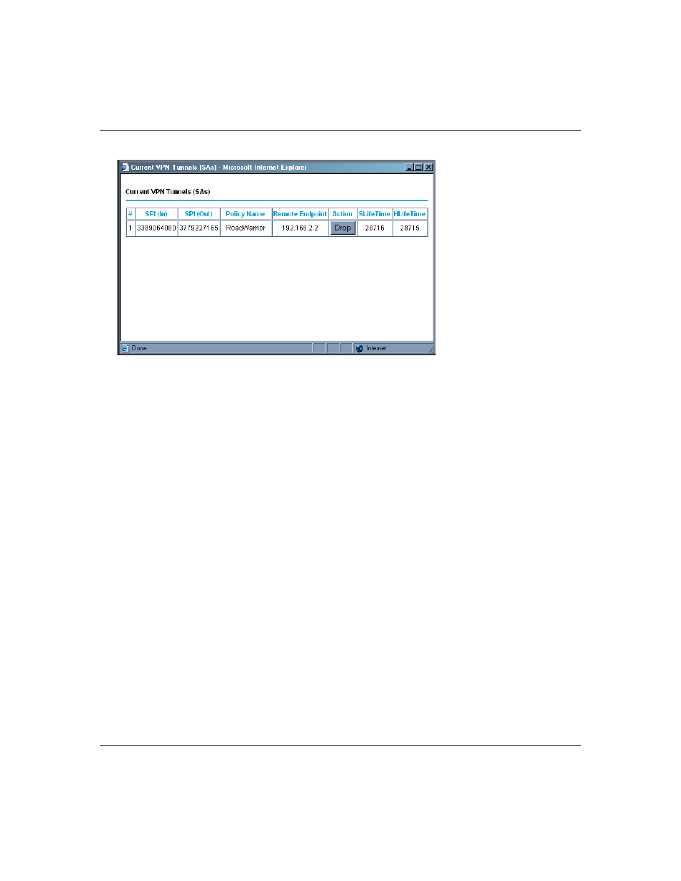 Deactivating a vpn tunnel, Deactivating a vpn tunnel -32 | NETGEAR ADSL Firewall Router DG834 User Manual | Page 122 / 236