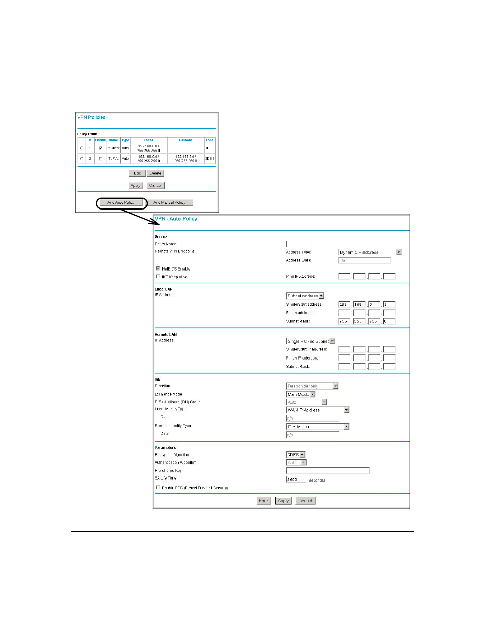 Figure 7-41 | NETGEAR ADSL Firewall Router DG834 User Manual | Page 127 / 236