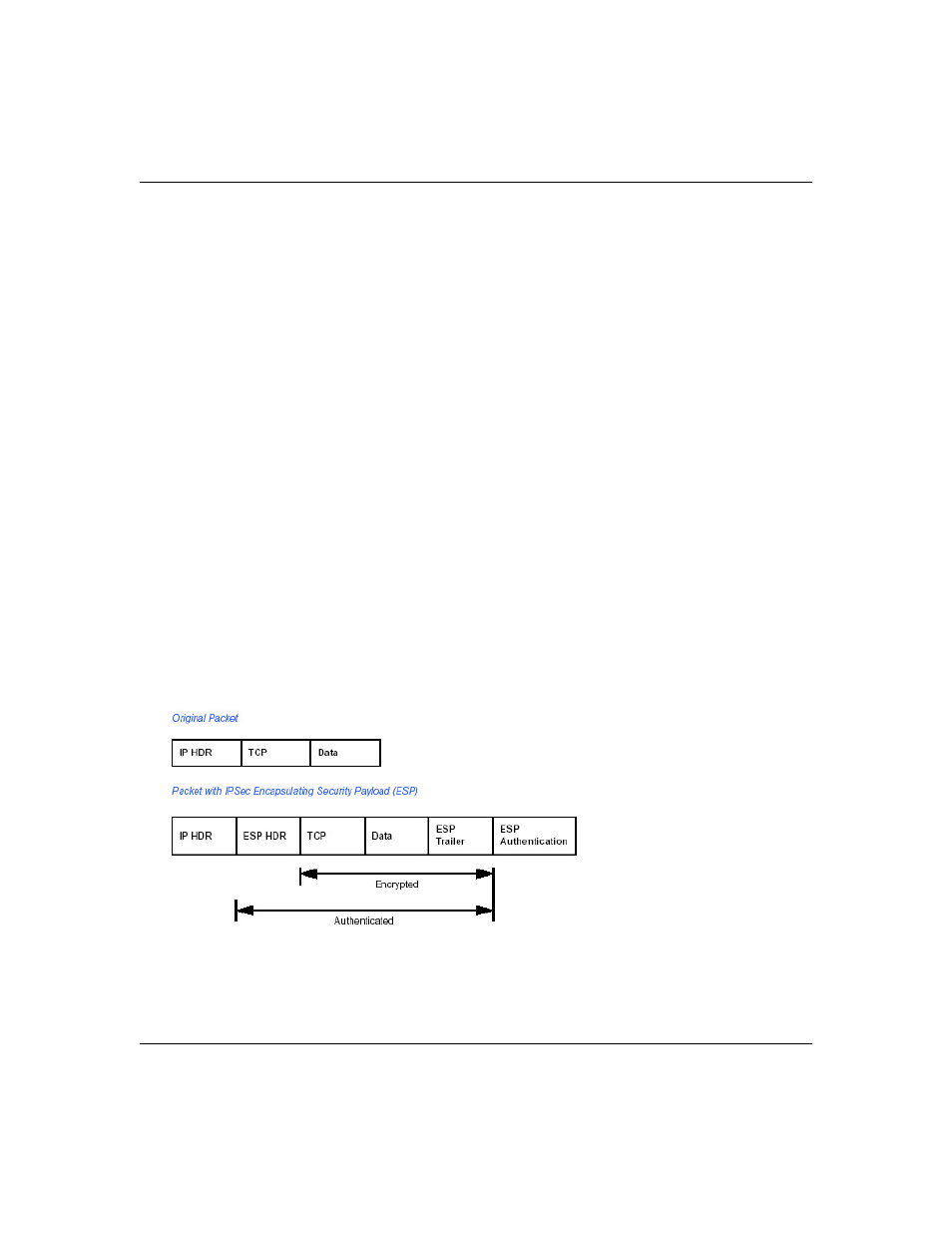 Encapsulating security payload (esp) | NETGEAR ADSL Firewall Router DG834 User Manual | Page 191 / 236