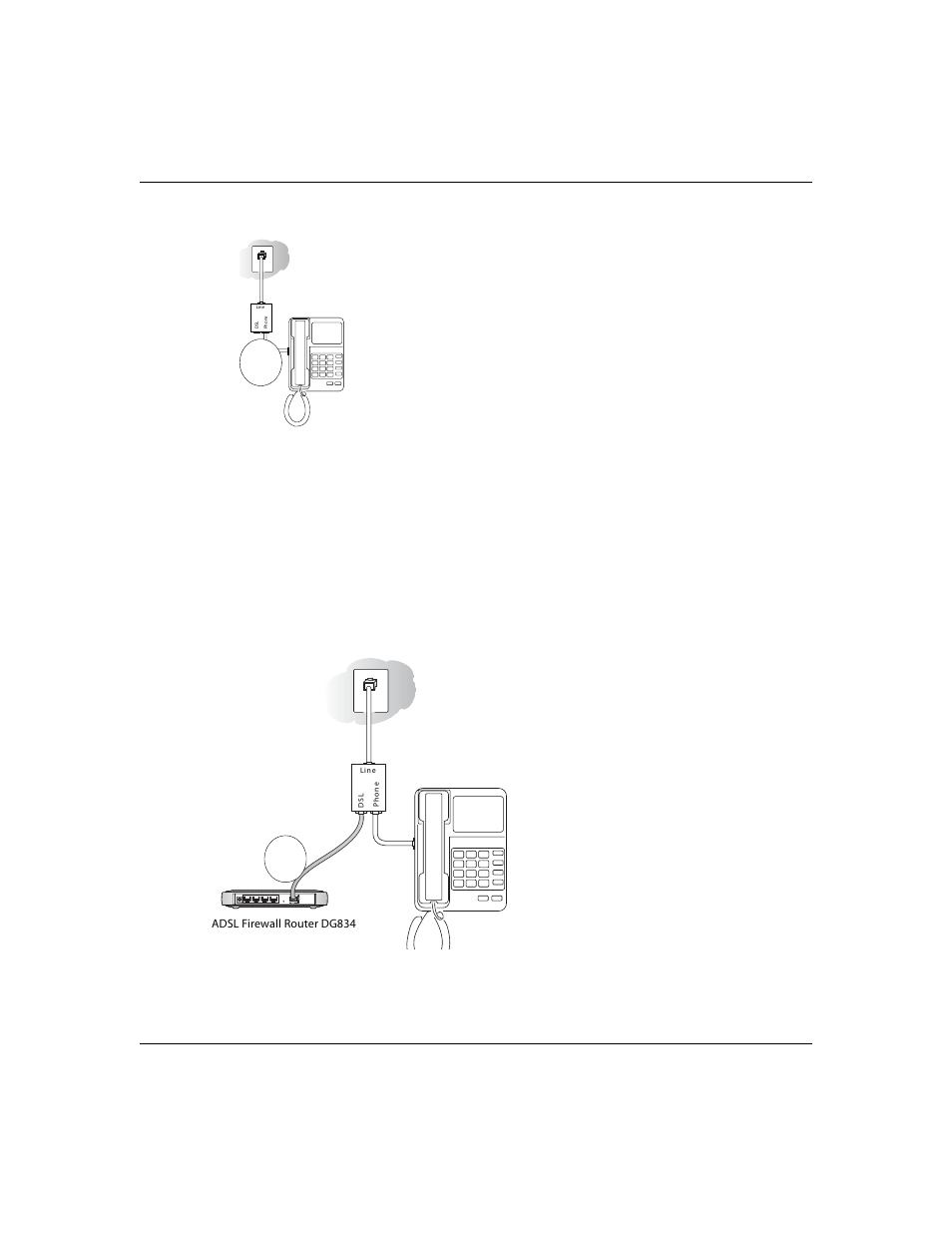 Dg834, Adsl f | NETGEAR ADSL Firewall Router DG834 User Manual | Page 30 / 236