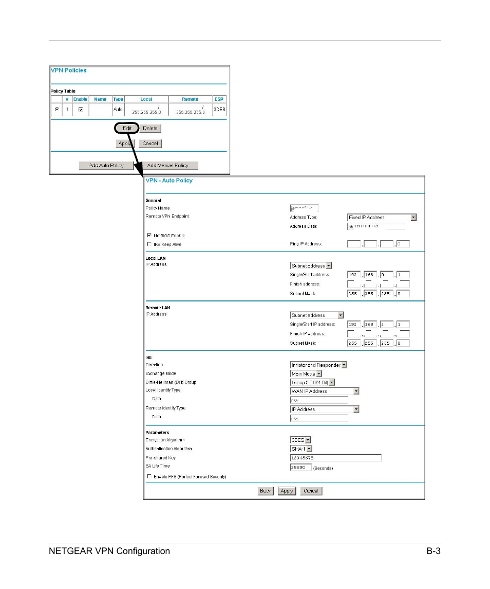 NETGEAR ADSL MODEM WIRELESS DG834G User Manual | Page 173 / 204