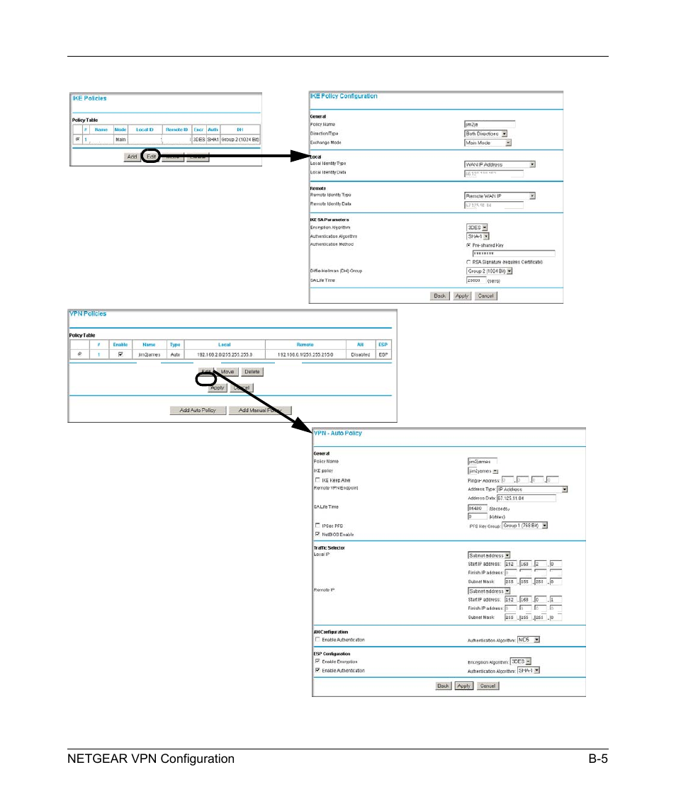 NETGEAR ADSL MODEM WIRELESS DG834G User Manual | Page 175 / 204