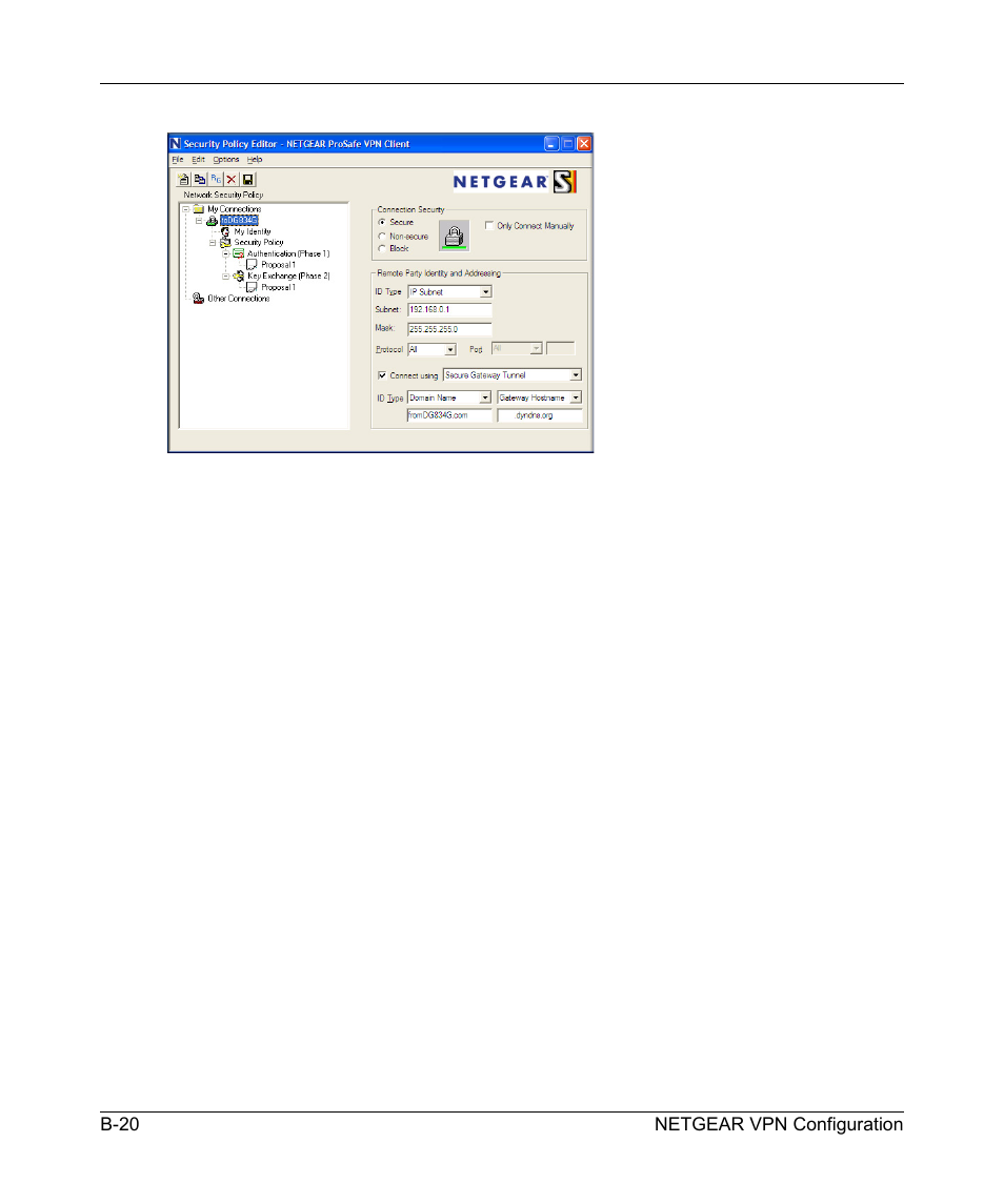 NETGEAR ADSL MODEM WIRELESS DG834G User Manual | Page 190 / 204