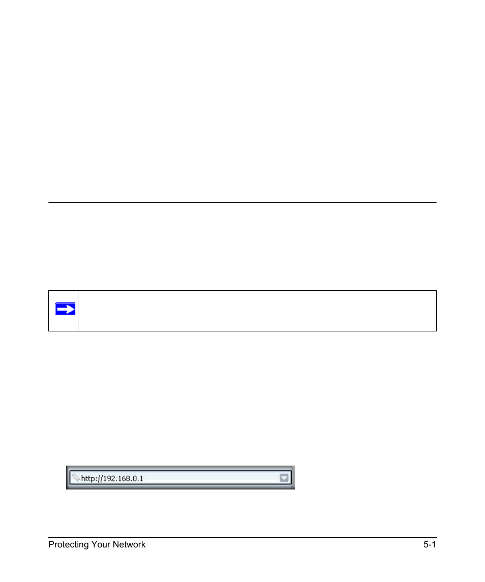 Chapter 5 protecting your network, How to change the built-in password, How to change the built-in password -1 | NETGEAR ADSL MODEM WIRELESS DG834G User Manual | Page 61 / 204