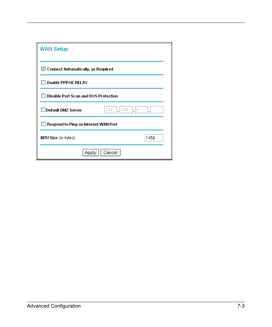 Connect automatically, as required, Connect automatically, as required -3 | NETGEAR ADSL MODEM WIRELESS DG834G User Manual | Page 97 / 204