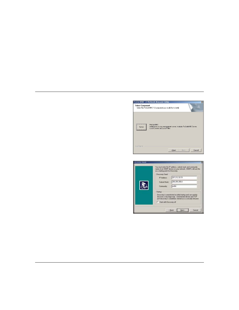 Chapter 2 installation and startup, Chapter 2, Installation and startup | NETGEAR NMS100 User Manual | Page 13 / 69