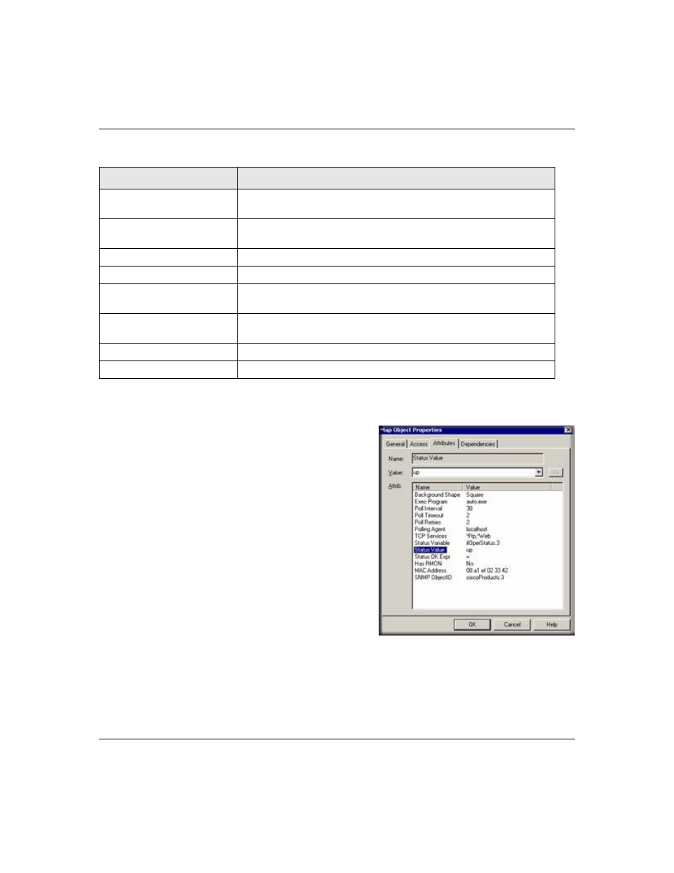 Type-dependent attributes, Type-dependent attributes -8 | NETGEAR NMS100 User Manual | Page 28 / 69