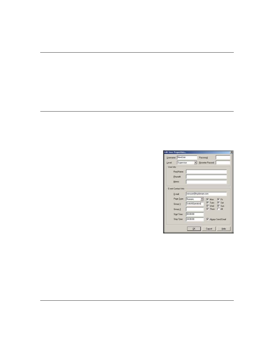 Emailing or paging multiple users, Emailing or paging multiple users -11 | NETGEAR NMS100 User Manual | Page 47 / 69