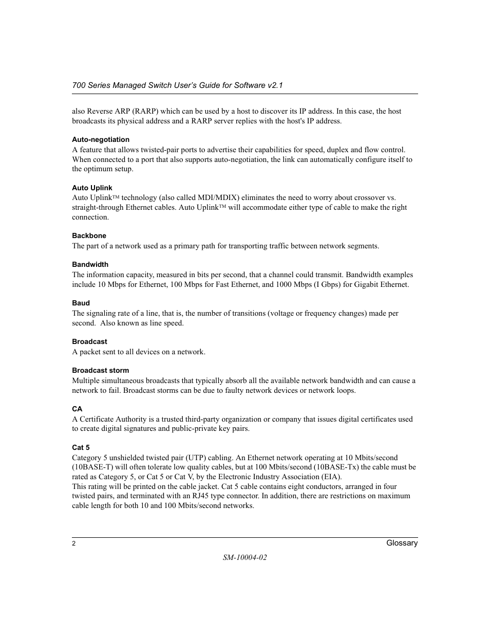 NETGEAR 700 Series Managed Switch for Software v2.1 User Manual | Page 140 / 152