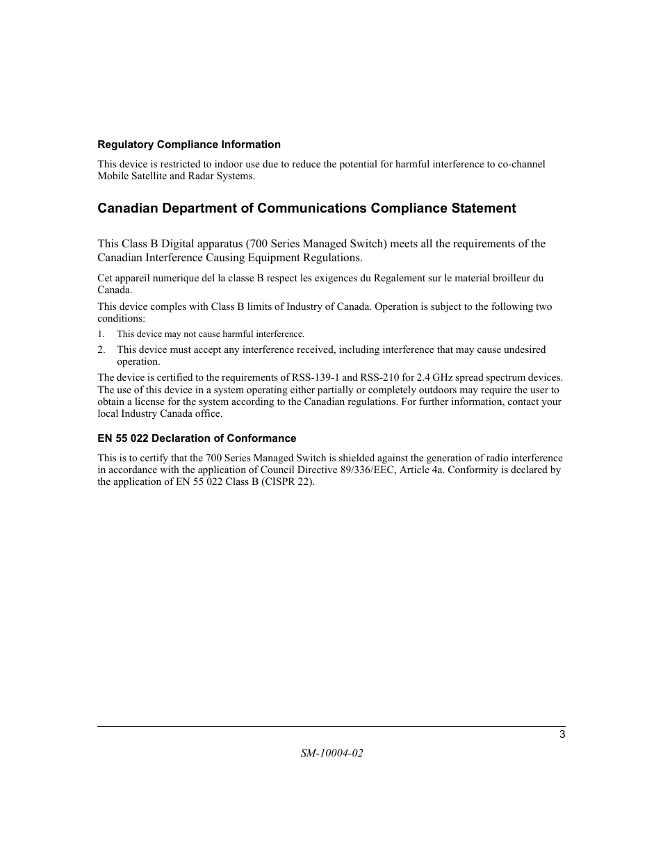 NETGEAR 700 Series Managed Switch for Software v2.1 User Manual | Page 3 / 152