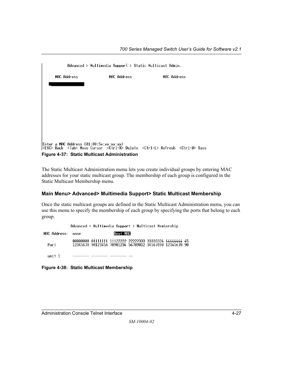 NETGEAR 700 Series Managed Switch for Software v2.1 User Manual | Page 47 / 152