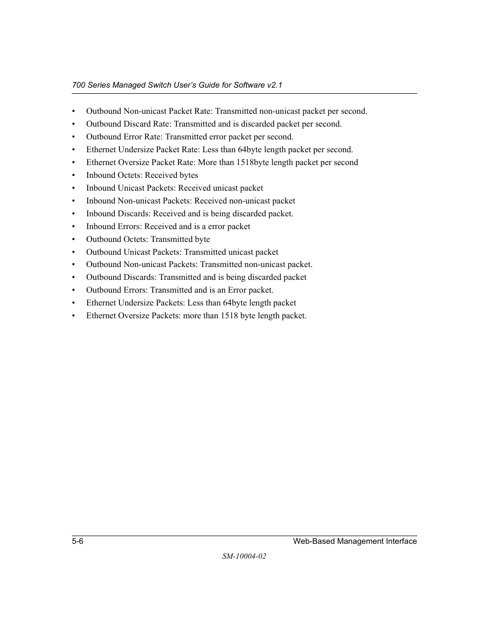 NETGEAR 700 Series Managed Switch for Software v2.1 User Manual | Page 56 / 152