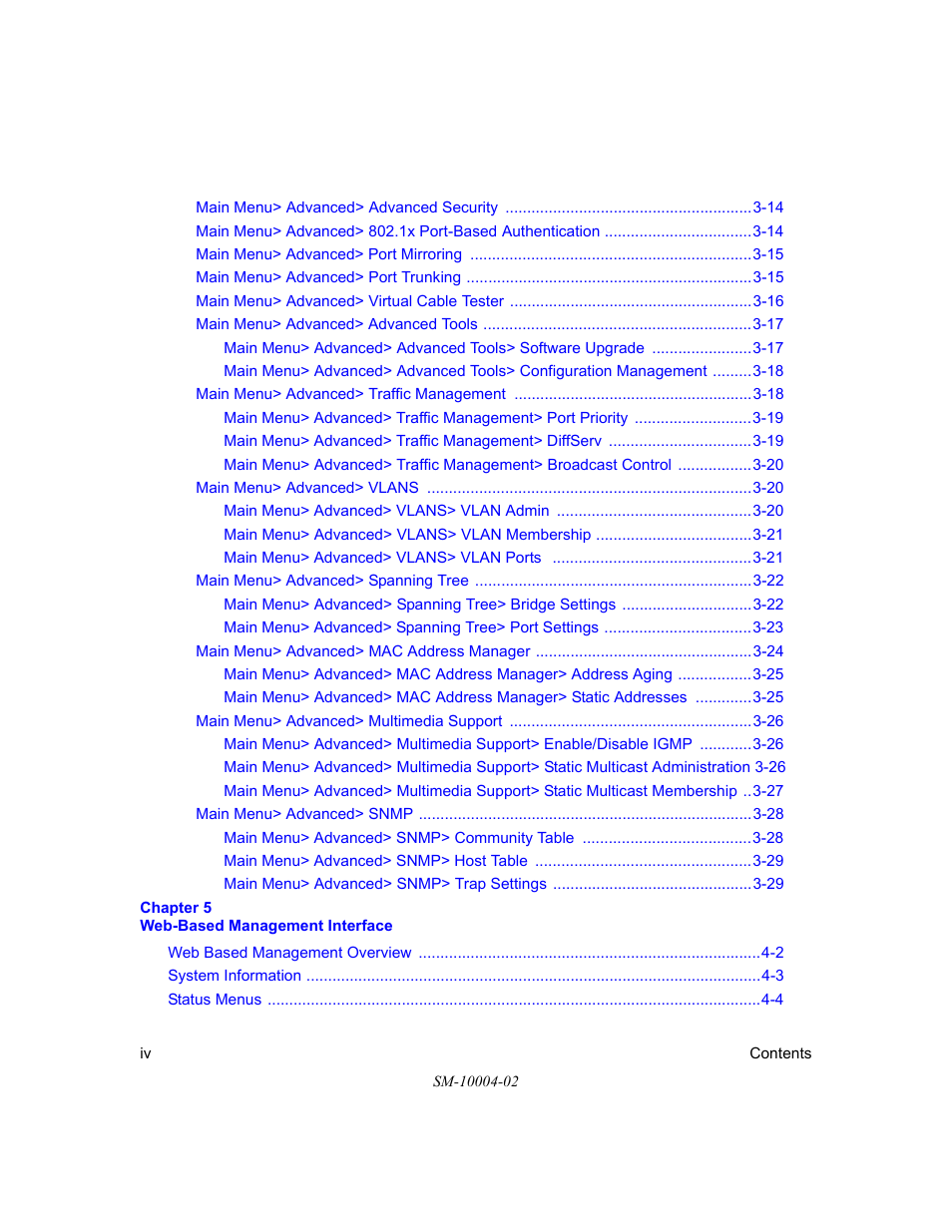 NETGEAR 700 Series Managed Switch for Software v2.1 User Manual | Page 6 / 152