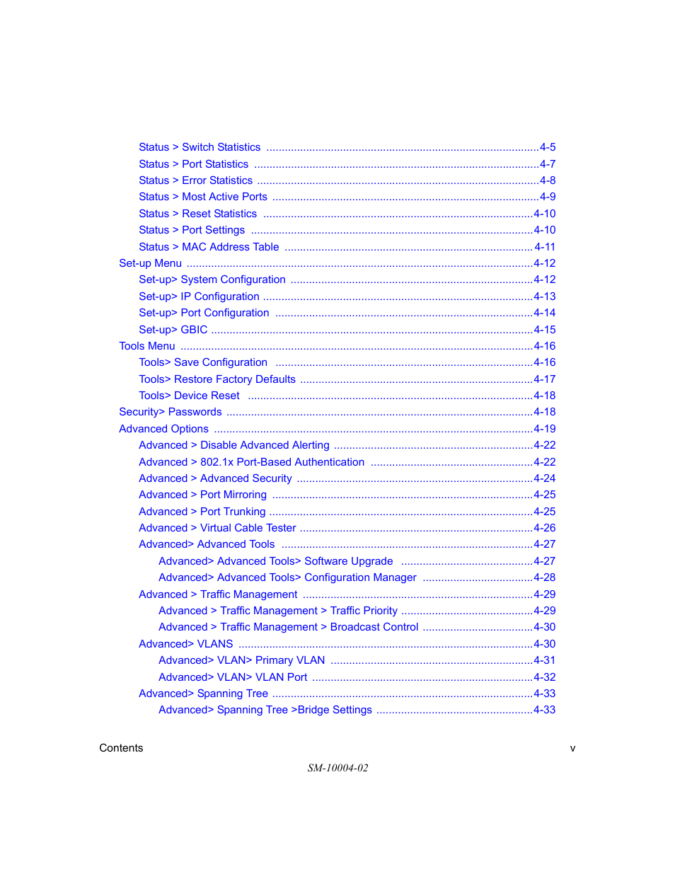 NETGEAR 700 Series Managed Switch for Software v2.1 User Manual | Page 7 / 152