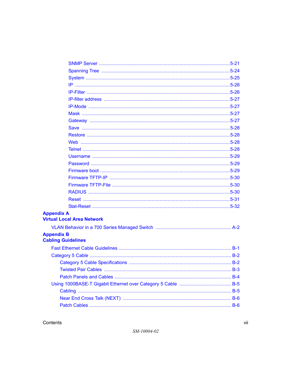 NETGEAR 700 Series Managed Switch for Software v2.1 User Manual | Page 9 / 152