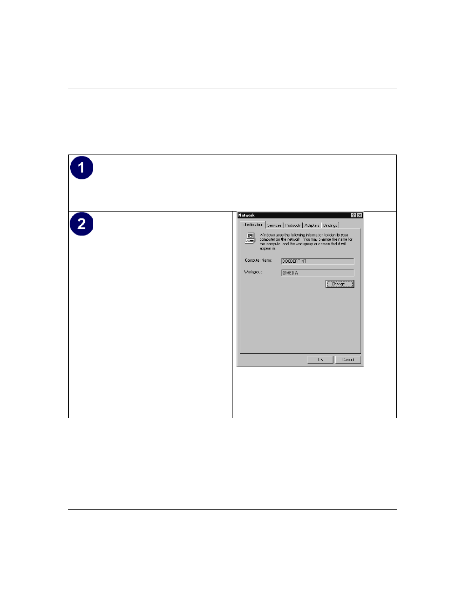 Dhcp configuration of tcp/ip in windows nt4 | NETGEAR DG824M User Manual | Page 137 / 154
