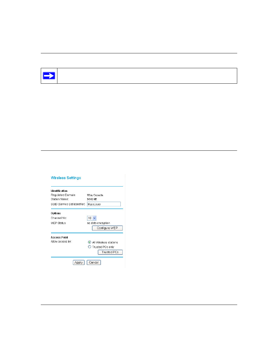 Wireless settings, Wireless settings -2 | NETGEAR DG824M User Manual | Page 44 / 154