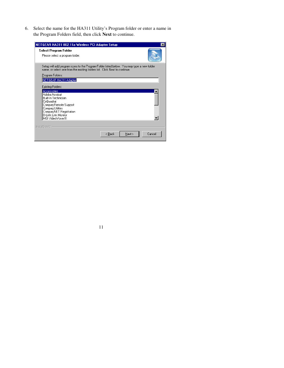 NETGEAR HA311 User Manual | Page 11 / 45