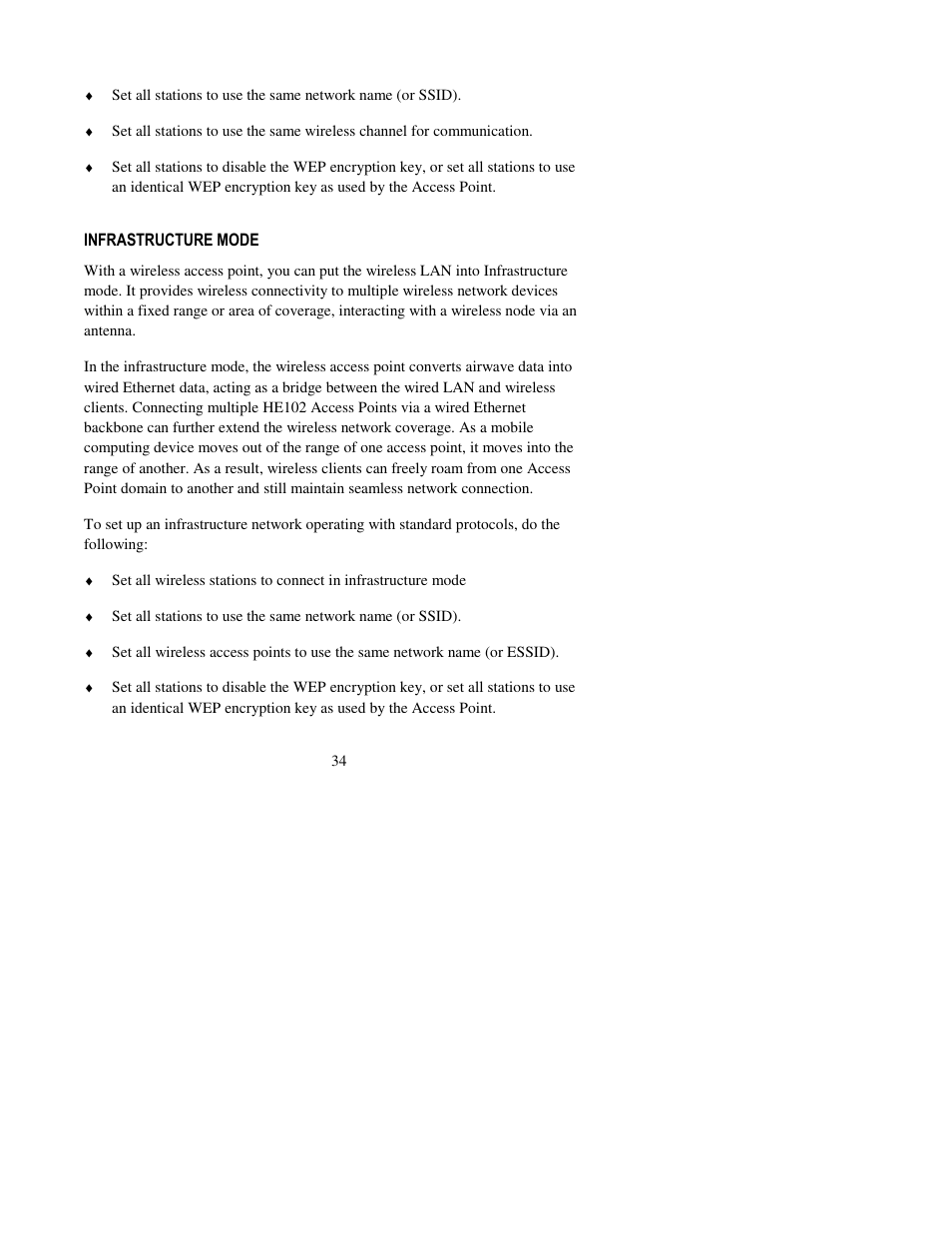 Infrastructure mode | NETGEAR HA311 User Manual | Page 34 / 45