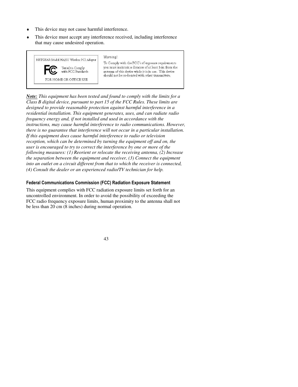 NETGEAR HA311 User Manual | Page 43 / 45