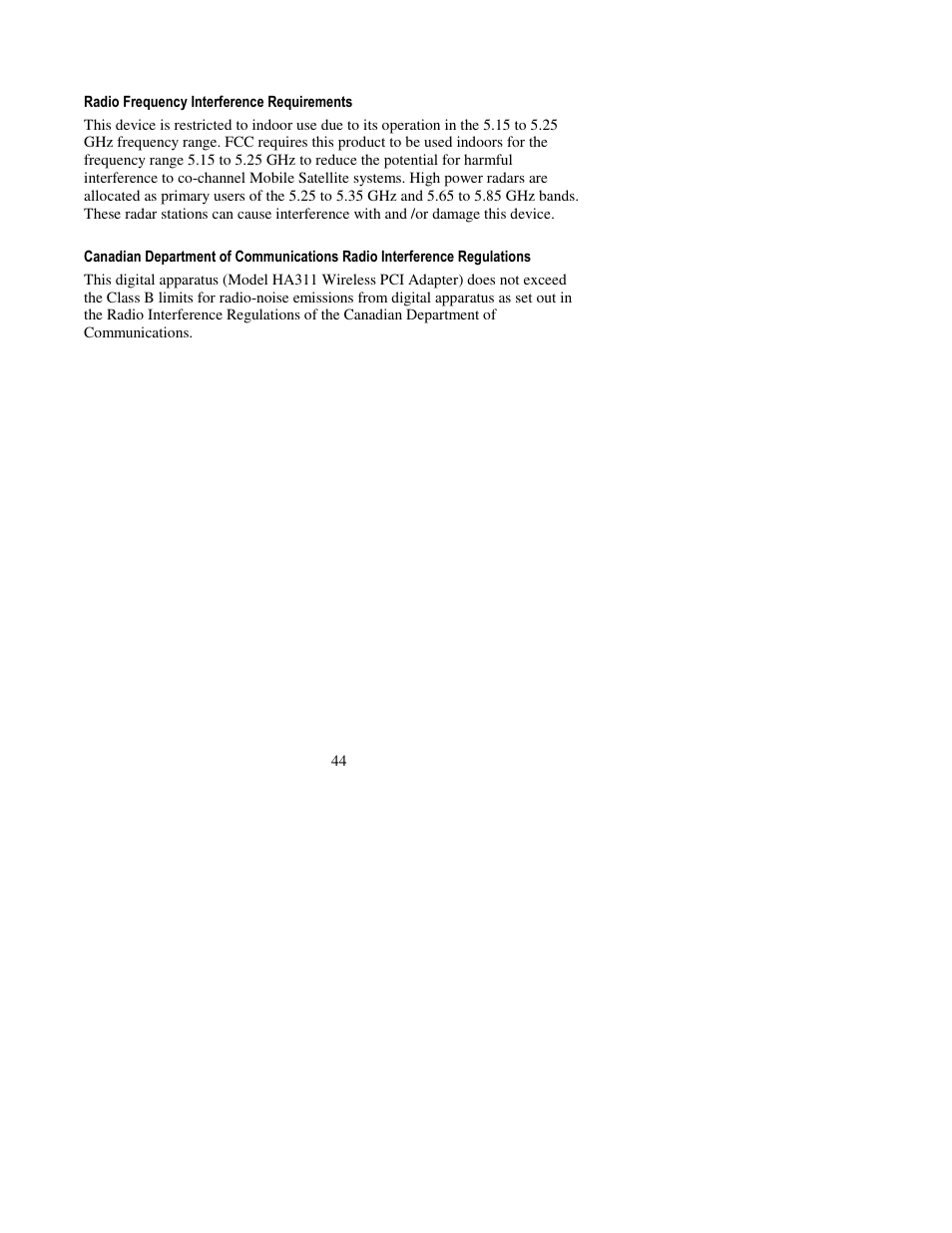 NETGEAR HA311 User Manual | Page 44 / 45