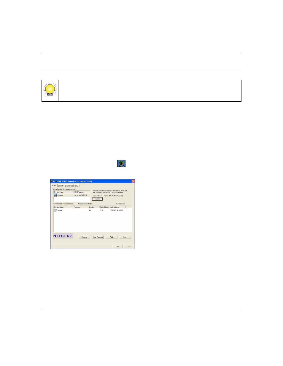 Set your network password, Entering the device passwords | NETGEAR XE102 User Manual | Page 15 / 22