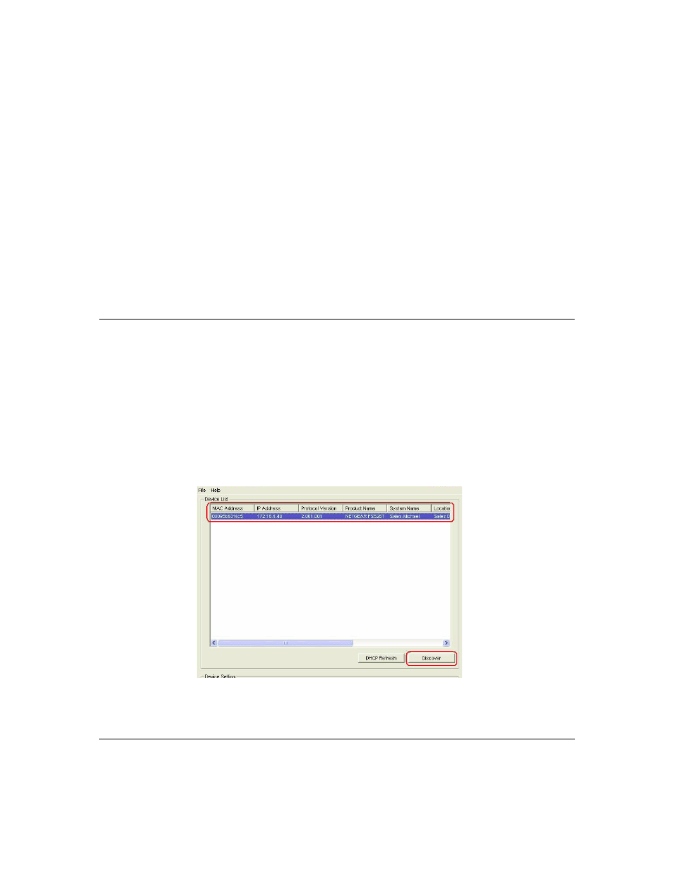 Chapter 3 getting started, For a network with a dhcp server, Chapter 3 | Getting started, For a network with a dhcp server -1 | NETGEAR FS526T User Manual | Page 10 / 50