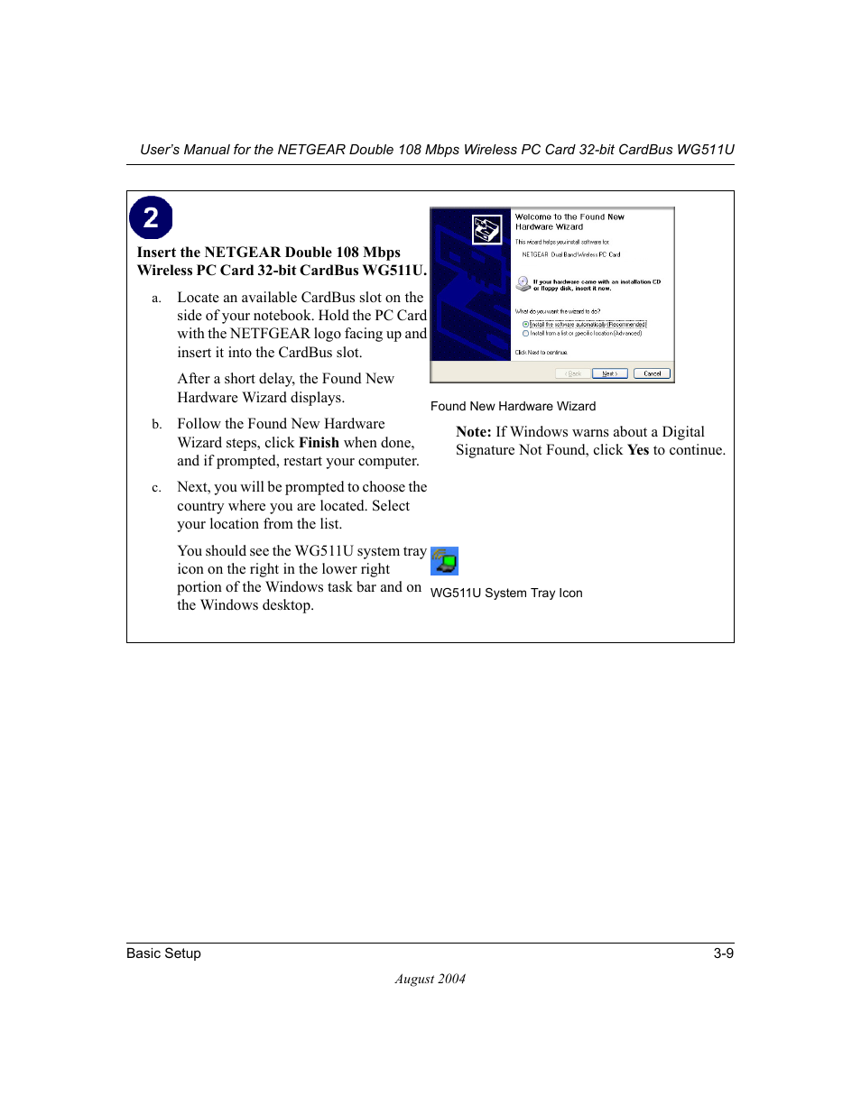 NETGEAR Double 108 Mbps Wireless PC Card WG511U User Manual | Page 27 / 95