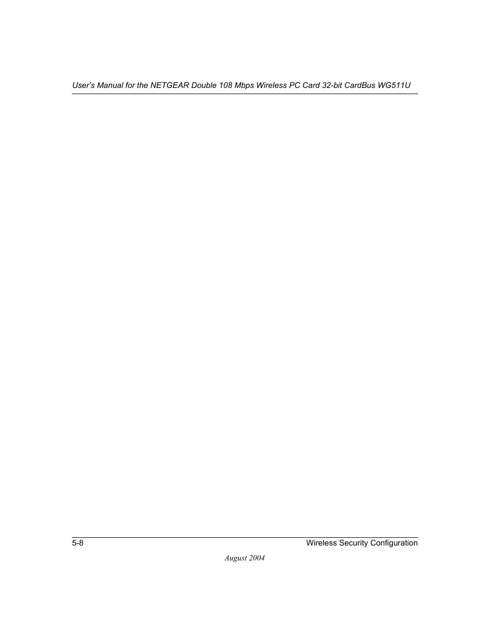 NETGEAR Double 108 Mbps Wireless PC Card WG511U User Manual | Page 50 / 95