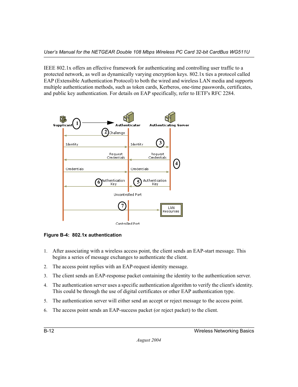 NETGEAR Double 108 Mbps Wireless PC Card WG511U User Manual | Page 64 / 95