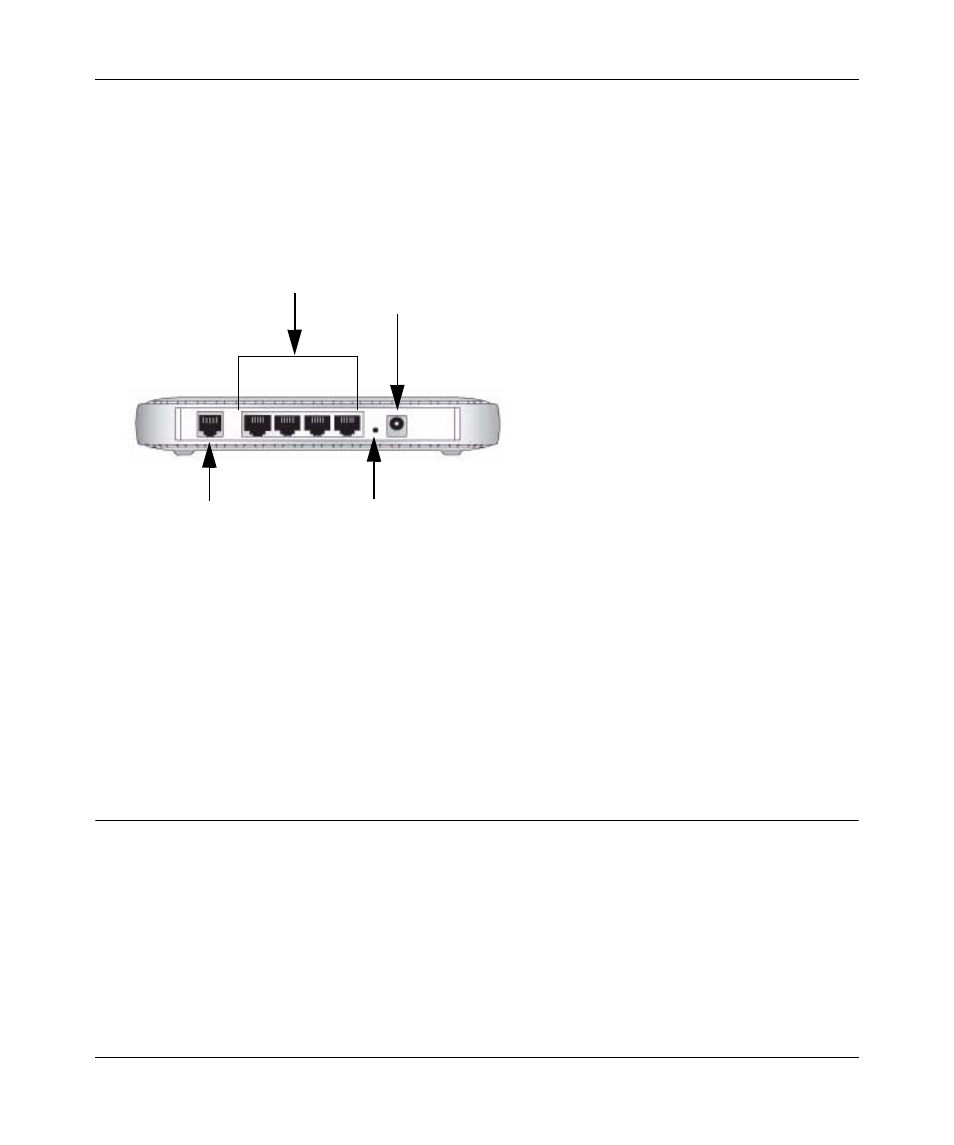 The router’s rear panel, What you need before you begin, The router’s rear panel -3 | What you need before you begin -3 | NETGEAR ADSL Modem Router User Manual | Page 7 / 30