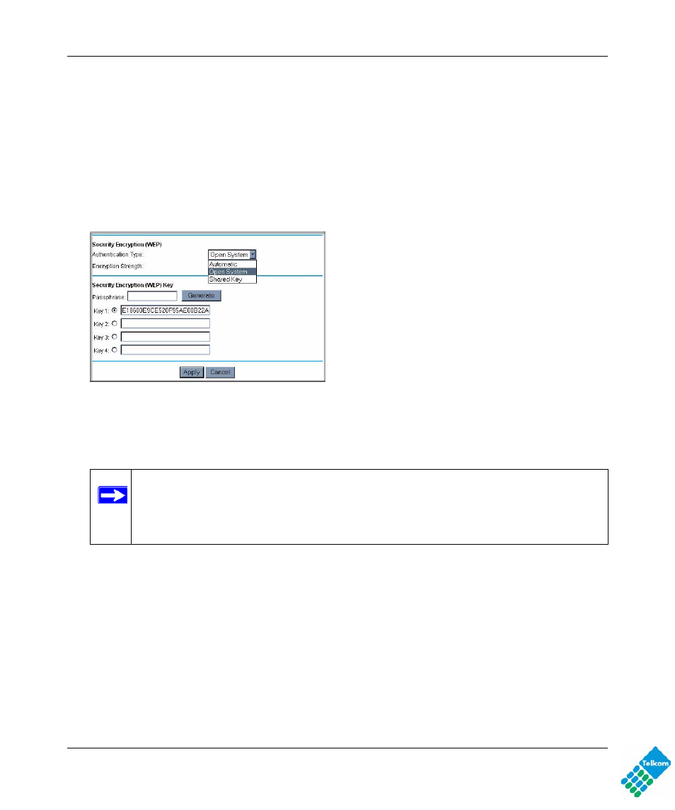 Configuring wep | NETGEAR DG834GUV5 User Manual | Page 30 / 120