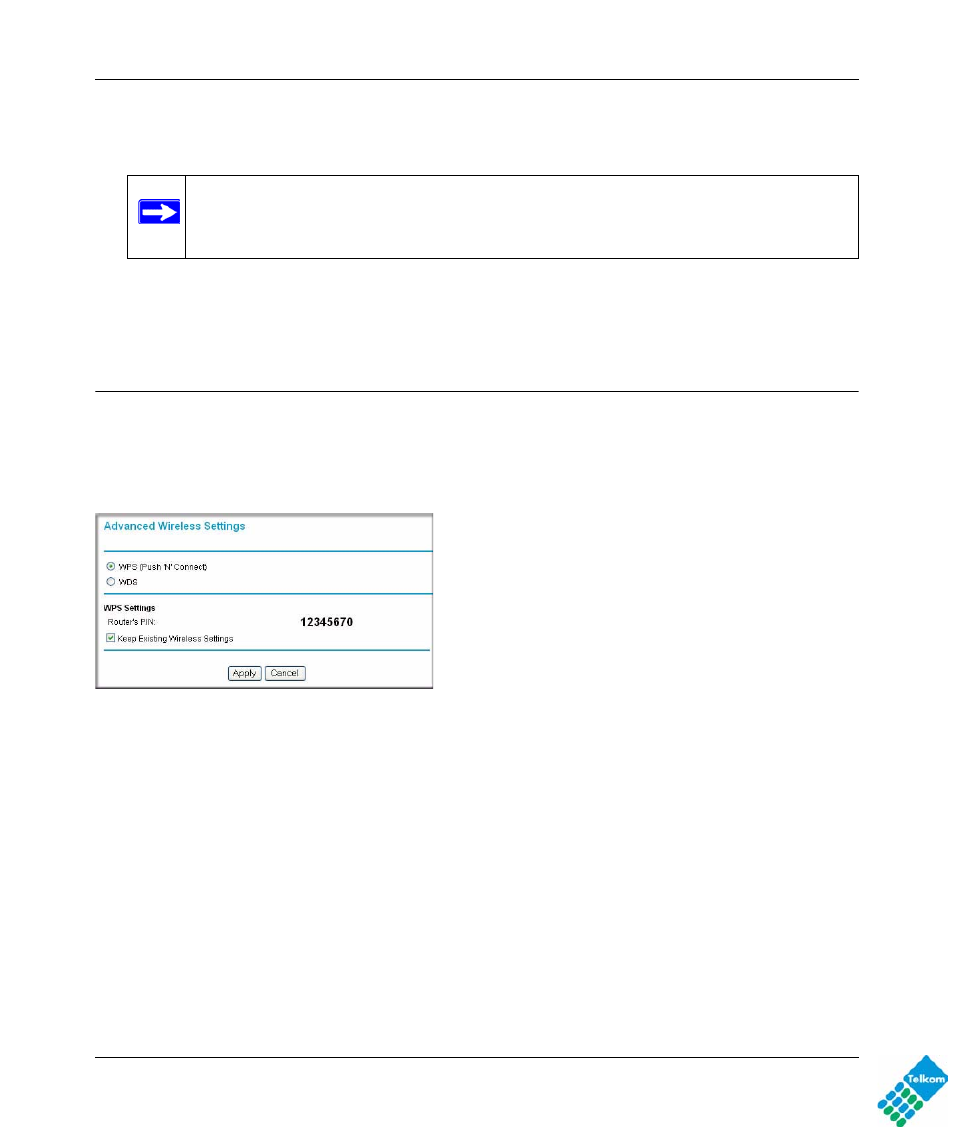 Advanced wireless settings for wps and wds | NETGEAR DG834GUV5 User Manual | Page 37 / 120