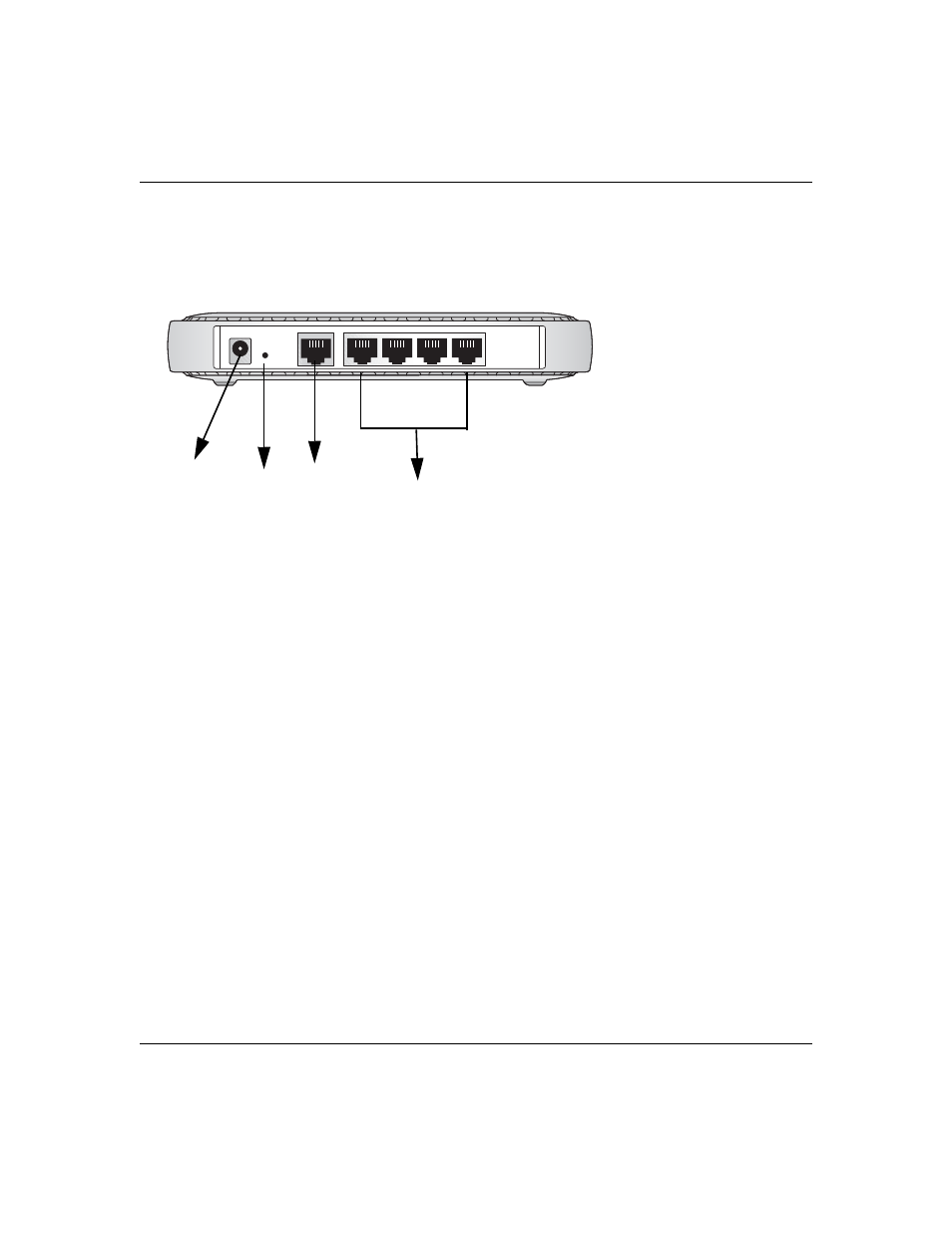 The router’s rear panel | NETGEAR CA 95054 User Manual | Page 11 / 46