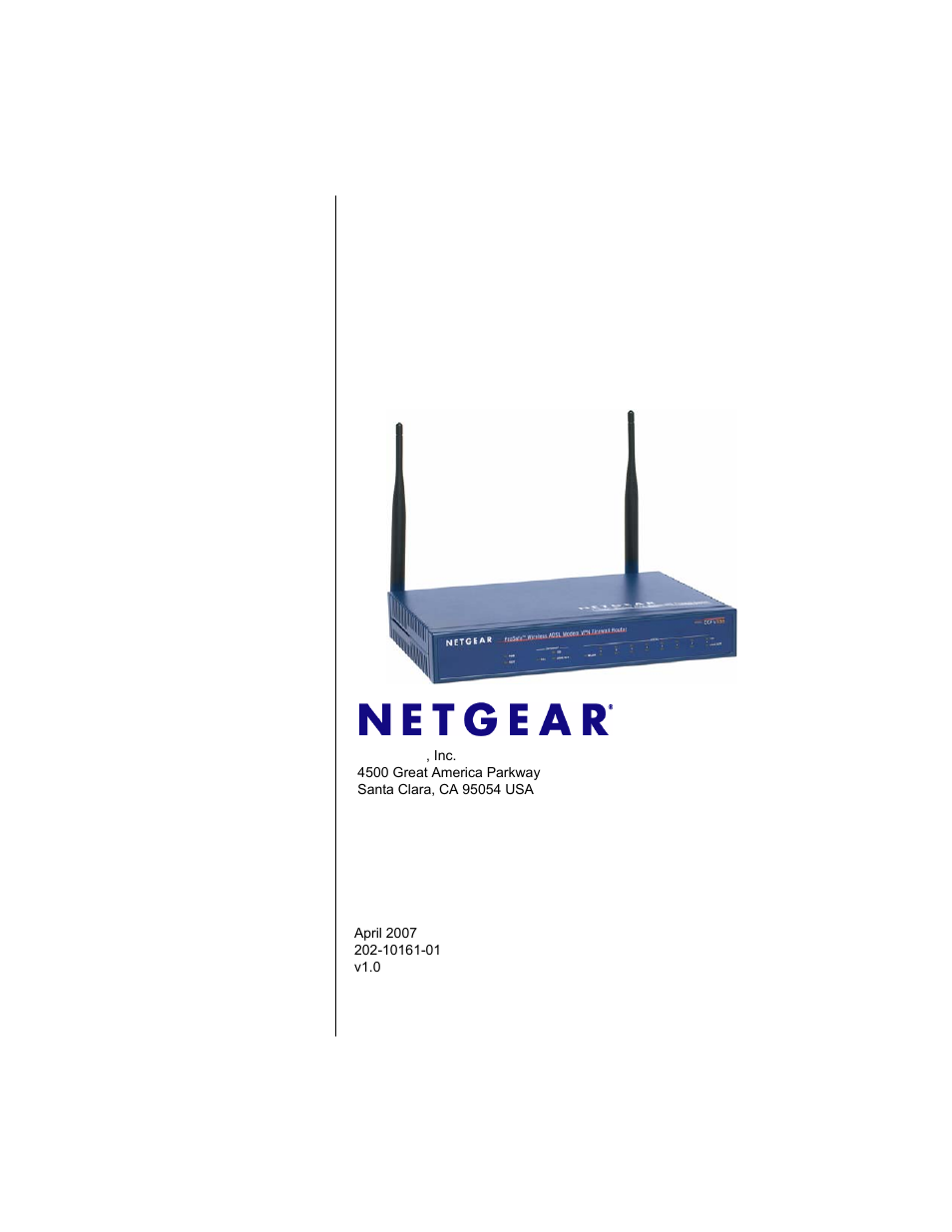 NETGEAR PROSAFE DGFV338 User Manual | 10 pages