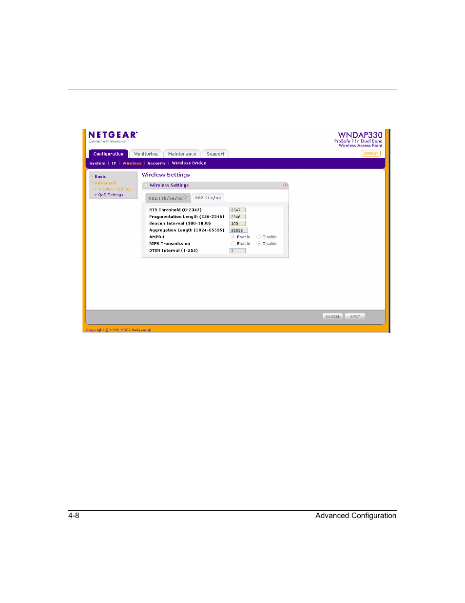 NETGEAR ProSafe WNDAP330 User Manual | Page 100 / 142