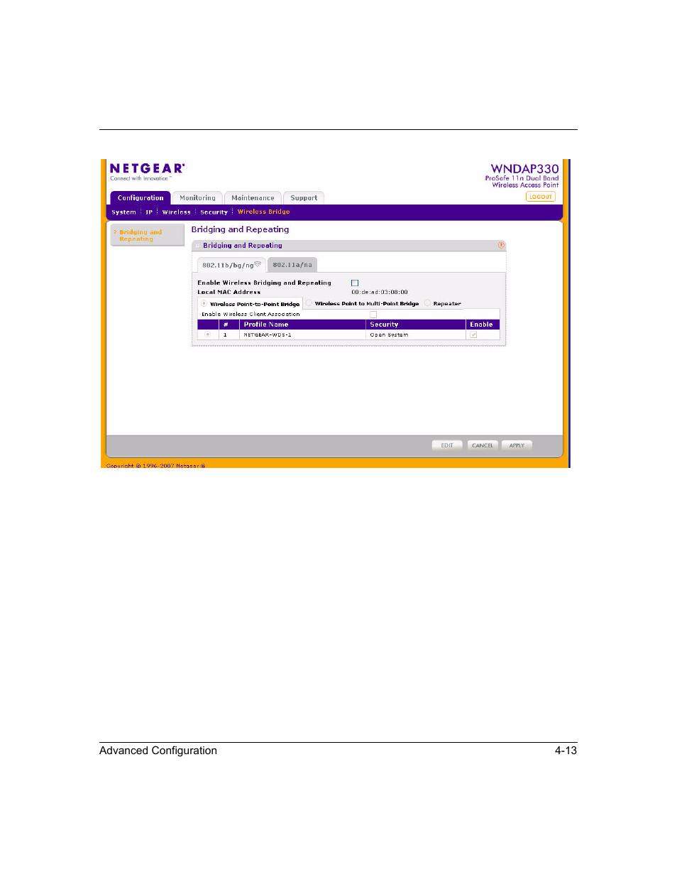 NETGEAR ProSafe WNDAP330 User Manual | Page 105 / 142