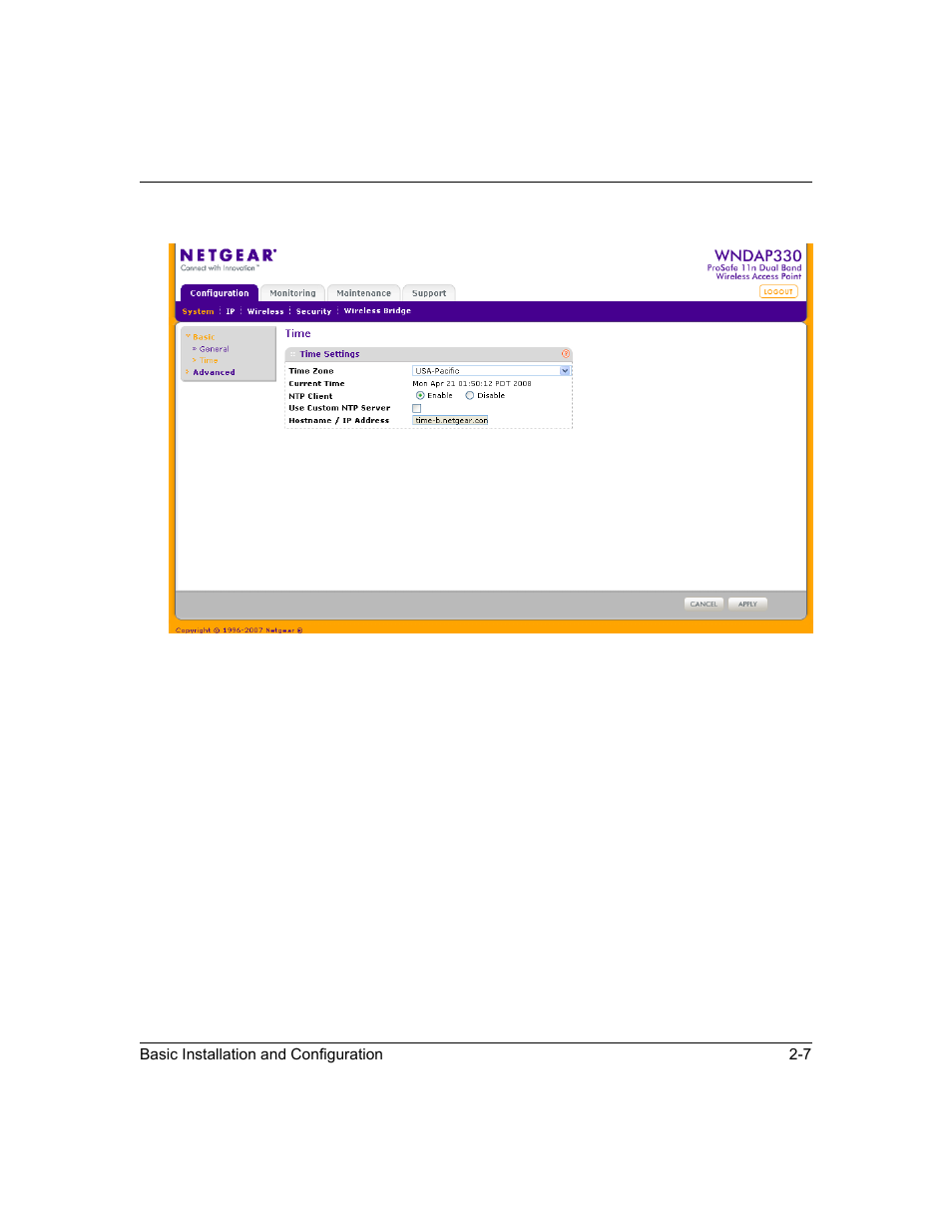 NETGEAR ProSafe WNDAP330 User Manual | Page 33 / 142