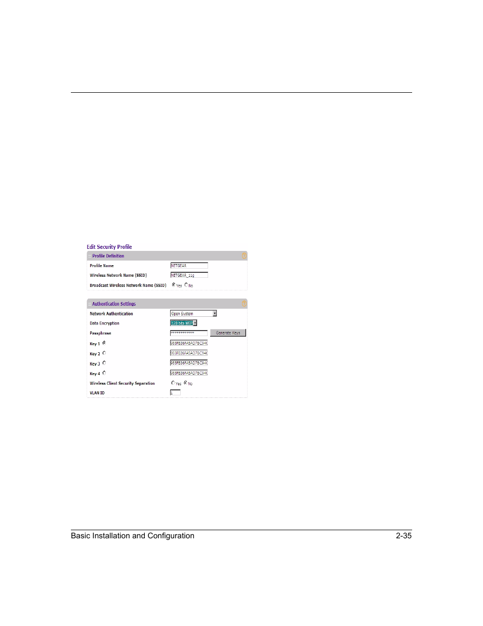 NETGEAR ProSafe WNDAP330 User Manual | Page 61 / 142