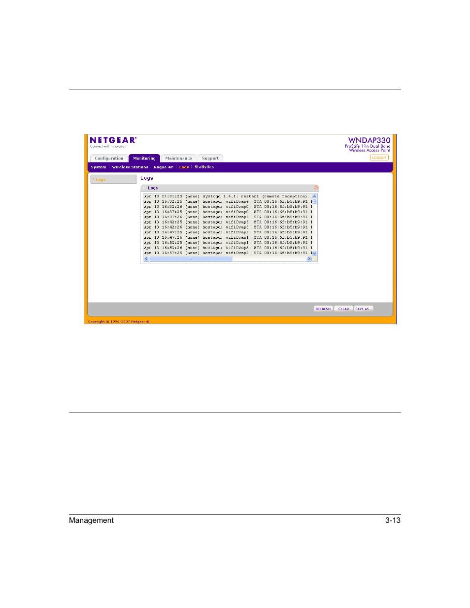 Viewing general summary information, Viewing general summary information -13 | NETGEAR ProSafe WNDAP330 User Manual | Page 83 / 142
