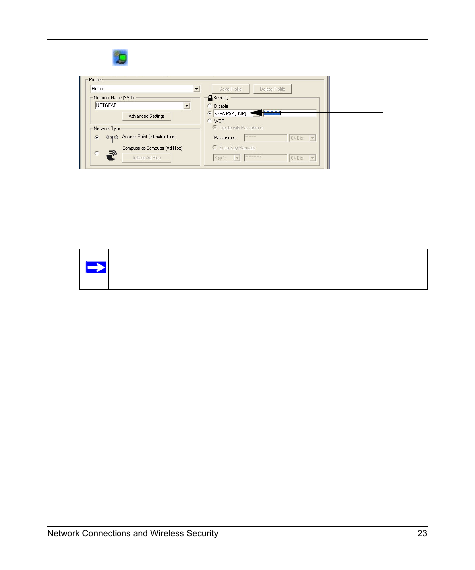 Advanced settings | NETGEAR WN511T User Manual | Page 31 / 42