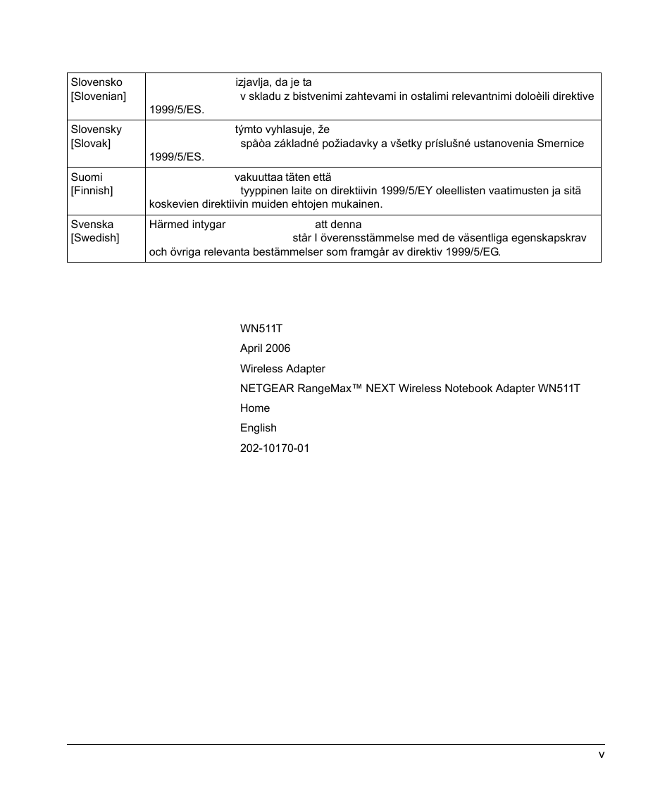 NETGEAR WN511T User Manual | Page 5 / 42