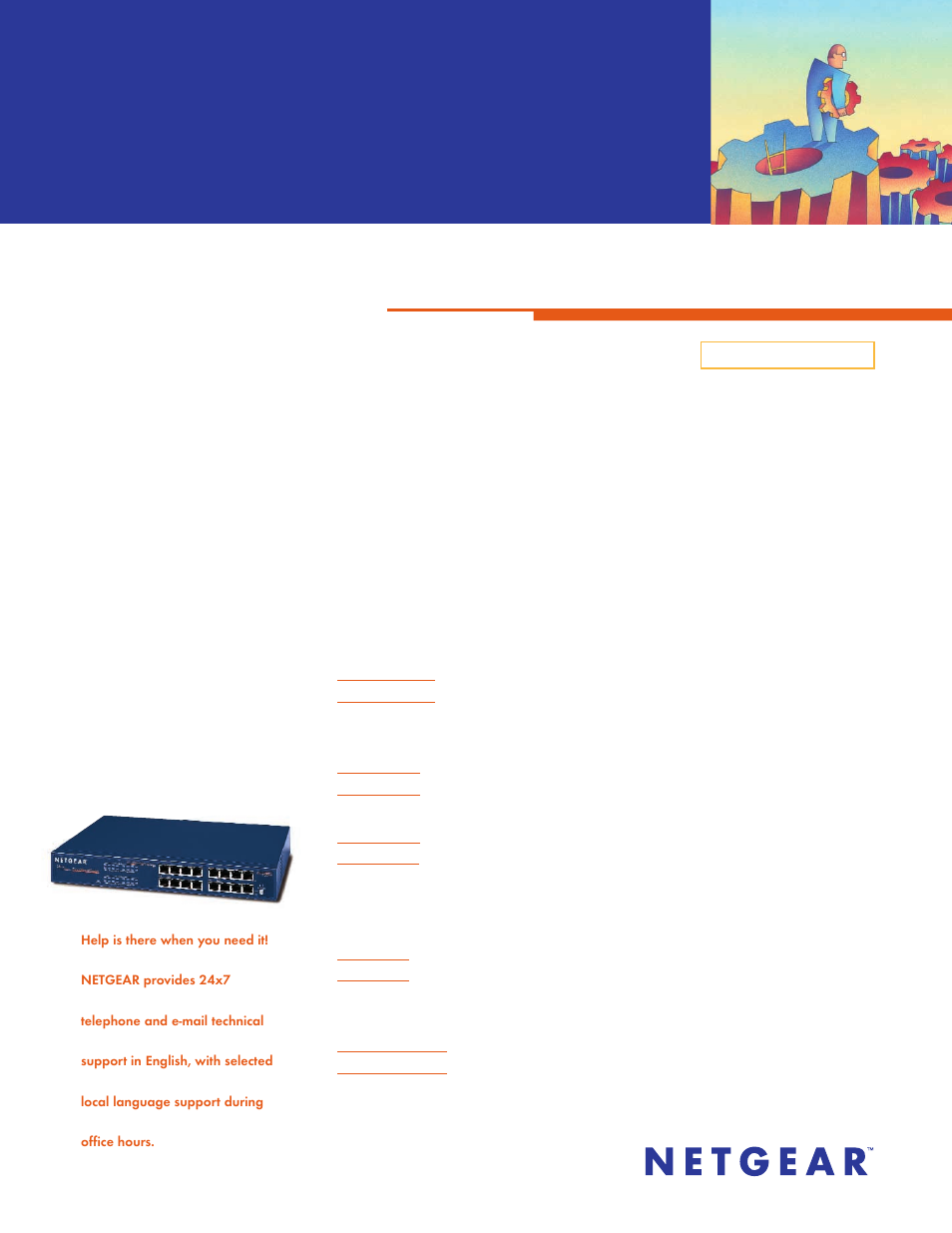 NETGEAR FS516 User Manual | 2 pages