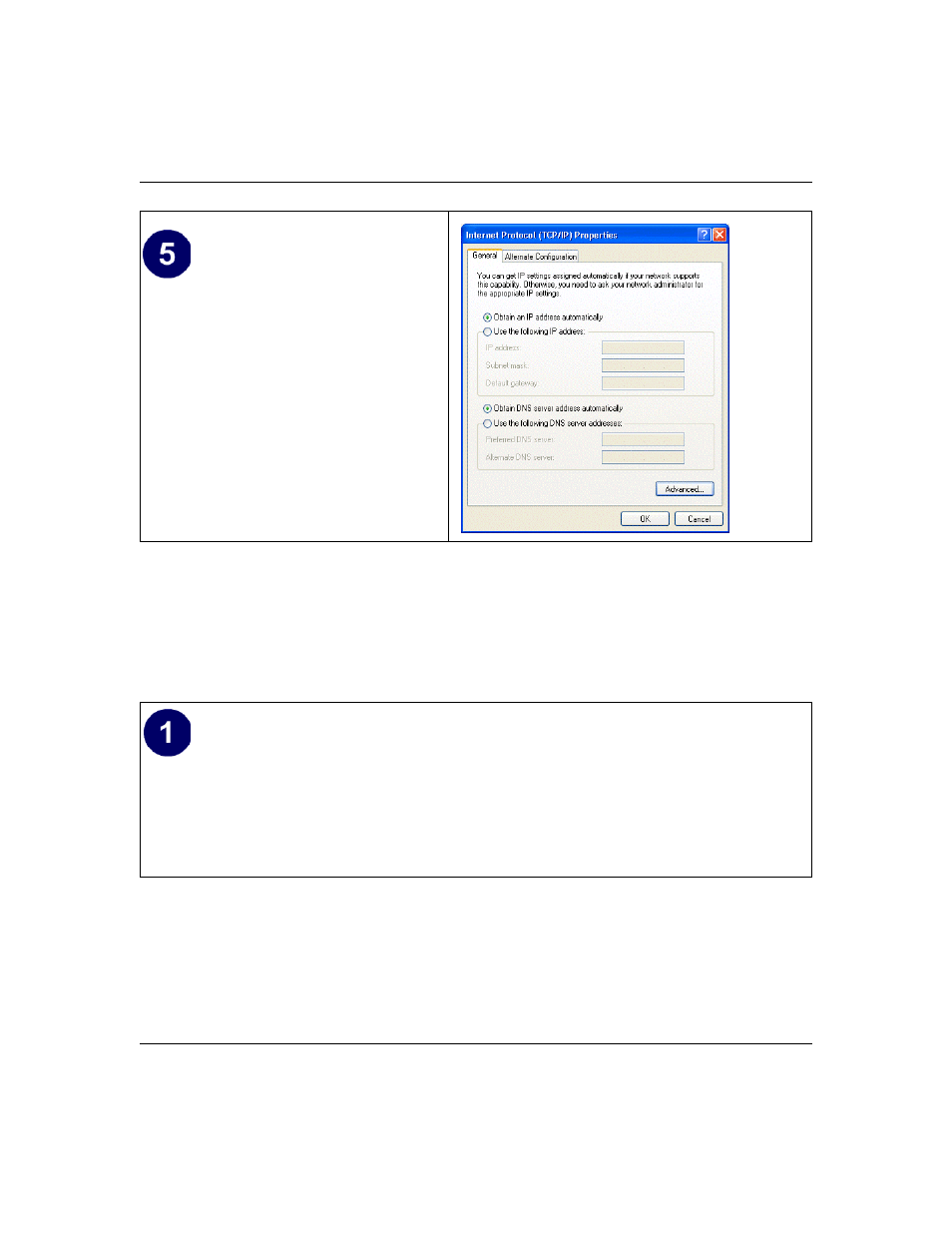 Dhcp configuration of tcp/ip in windows 2000 | NETGEAR ME103 User Manual | Page 105 / 118