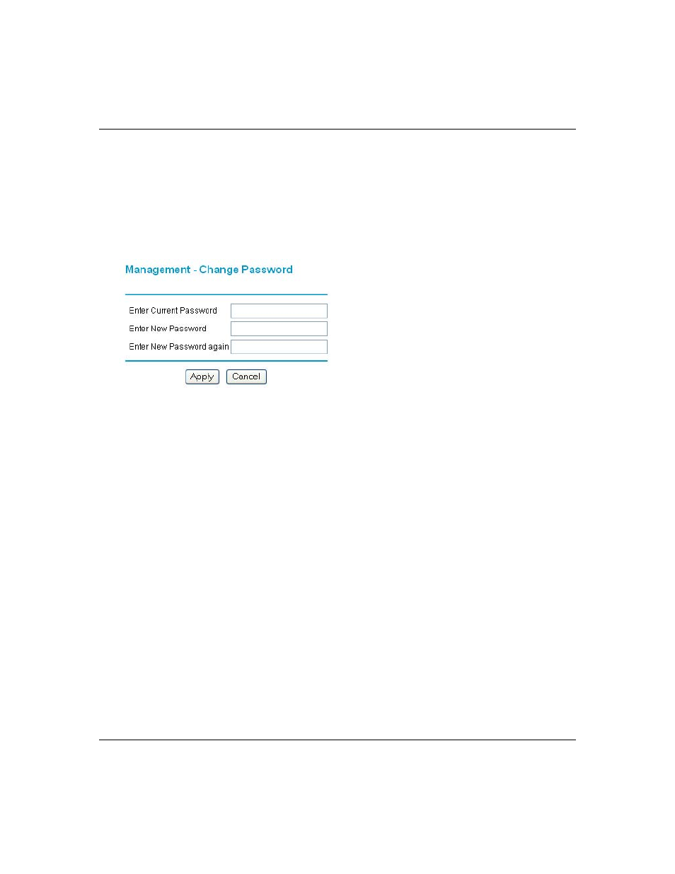 Changing the administrator password, Changing the administrator password -10 | NETGEAR ME103 User Manual | Page 50 / 118